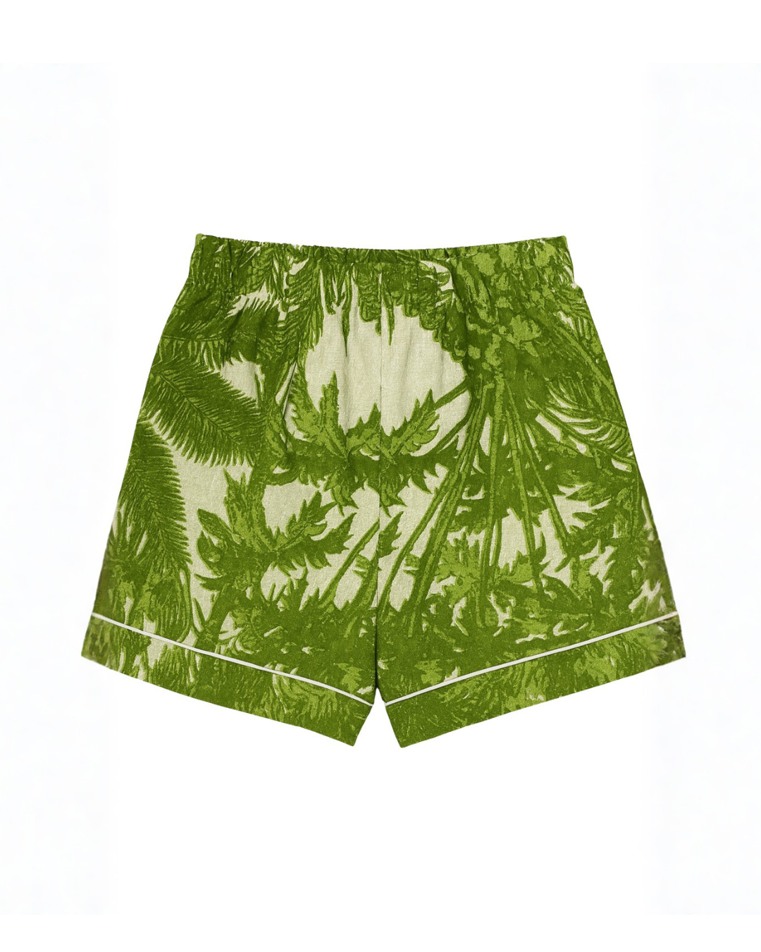 Olive Wild Wood Men's Pajama Shorts